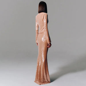 Kimberly Set Sequins Top and Skirt Winteres
