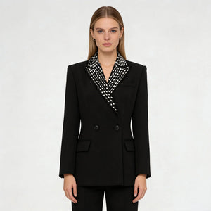 Tailored Blazer With Crystal Winteres