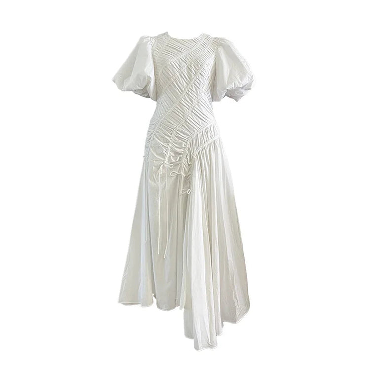 Delia Puff Sleeve Midi Dress Winteres