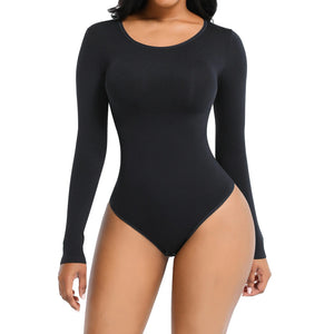 Slimming Long-Sleeve Shaping Bodysuit Winteres