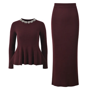 The Stardust Knit Maxi Set Winteres