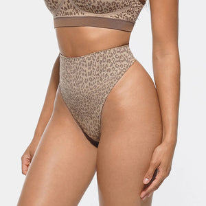 Seamless Leopard Panties – Breathable Shaping Underwear Winteres