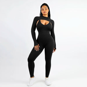 Seamless Tummy-Control Jumpsuit Winteres