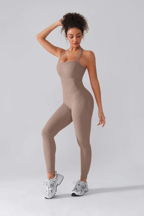 One-Piece Seamless Workout Jumpsuit Winteres
