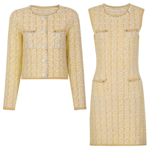 Belinda Knit Dress Set Winteres