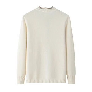 Cashmere Lace Collar Cable Cardigan Winteres