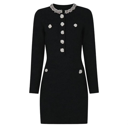Vansley Knitted Mini Dress Winteres
