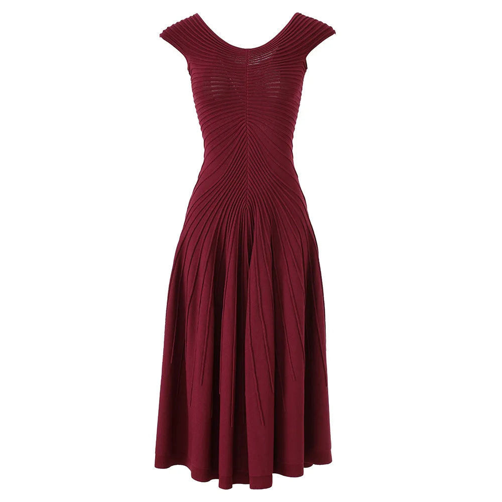 Luna Knit Midi Dress Winteres