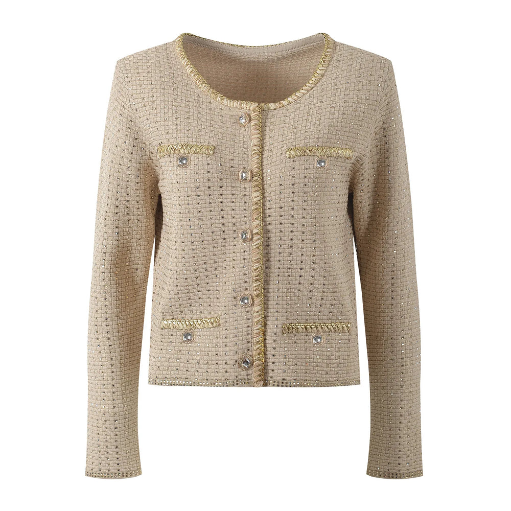 Hot Drilling Knit Cardigan Winteres