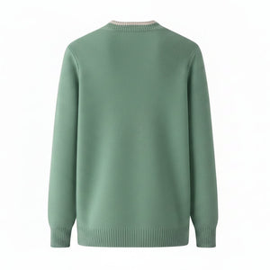 Cashmere Lace Collar Cable Cardigan Winteres