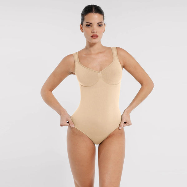Tummy-Control Seamless Bodysuit Winteres