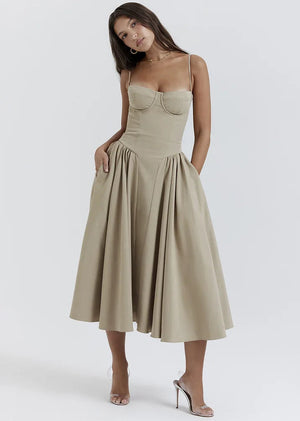 Heidi Klum Midi Dress Winteres