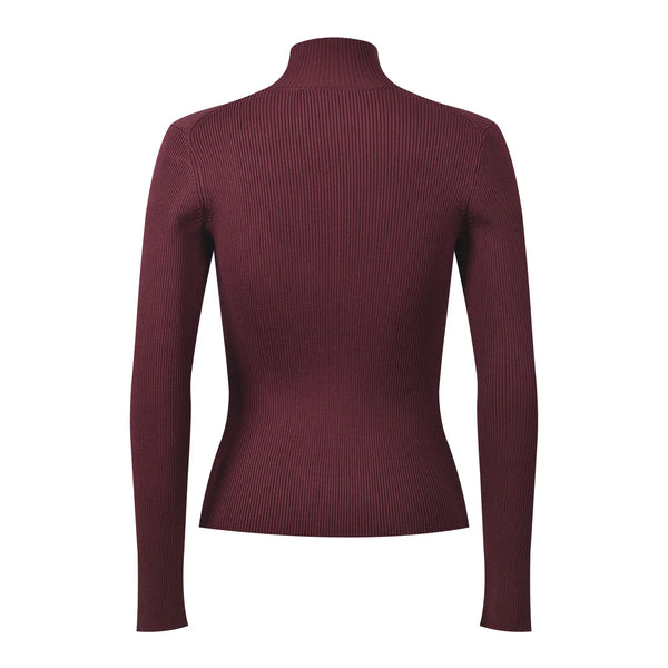 Elegant Turtleneck Knit Top Winteres