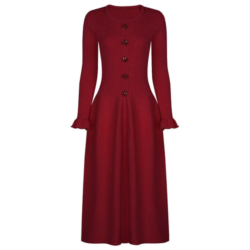 Kayla Knit Midi Dress Winteres