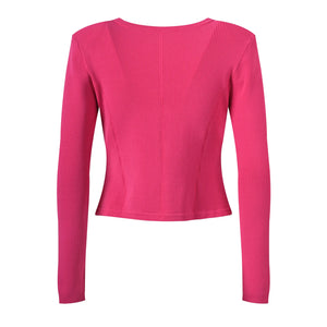 V-Neck Knit Office Cardigan Winteres