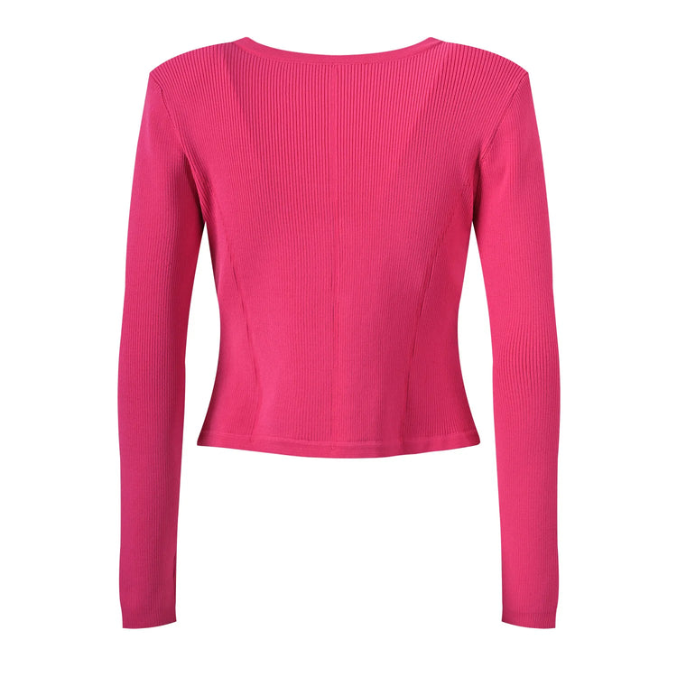 V-Neck Knit Office Cardigan Winteres