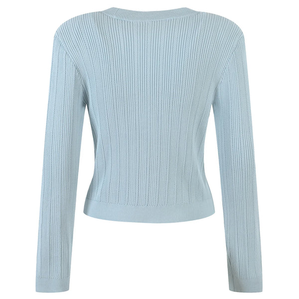 V-Neck Knit Crop Cardigan Winteres
