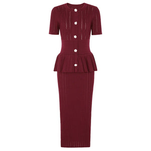 Alisha Knitted Midi Dress Winteres