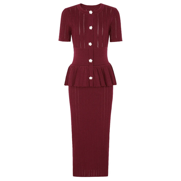 Alisha Knitted Midi Dress Winteres
