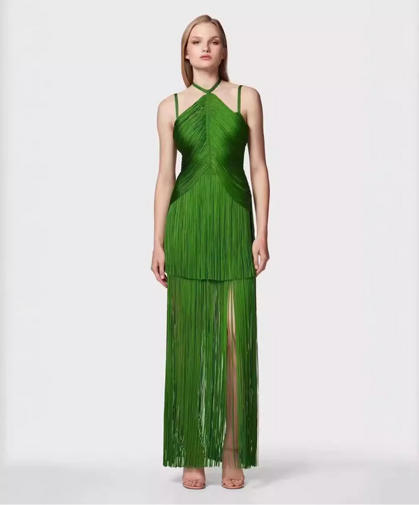 Fally Bottom Fringe Dress Winteres