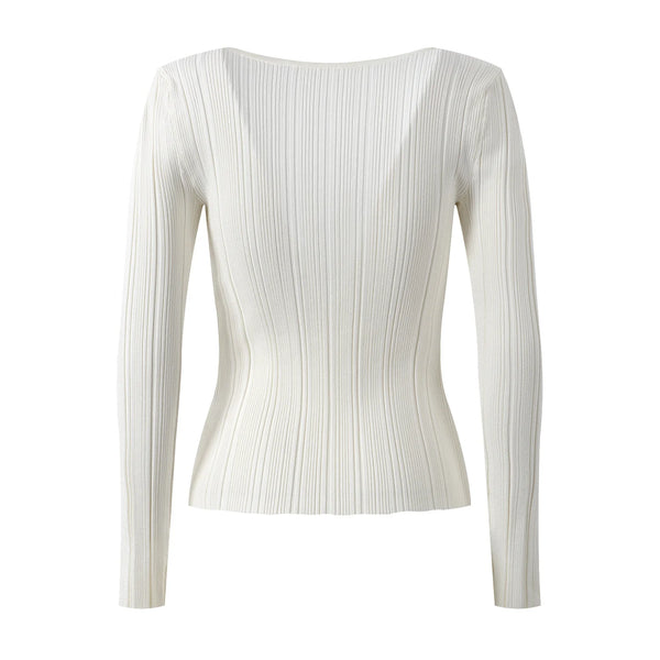 Rhinestone Slim Fit Knit top Winteres