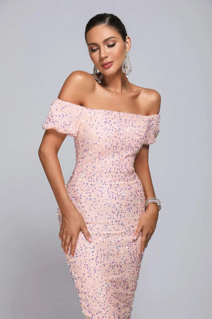 Pinky Midi Dress Winteres
