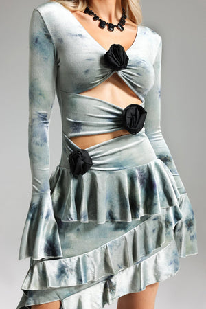 Kimvi Flower Midi Dress Winteres