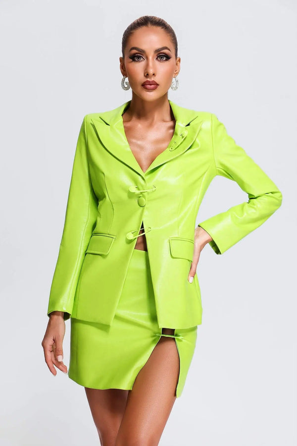 Blazer & Skirt Two-Piece Set Winteres
