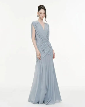 Delphine Draped Maxi Dress Winteres