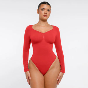 Seamless Tummy-Control Thong Bodysuit Winteres