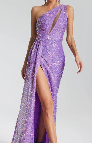 Perle Sequined Long Dress Winteres