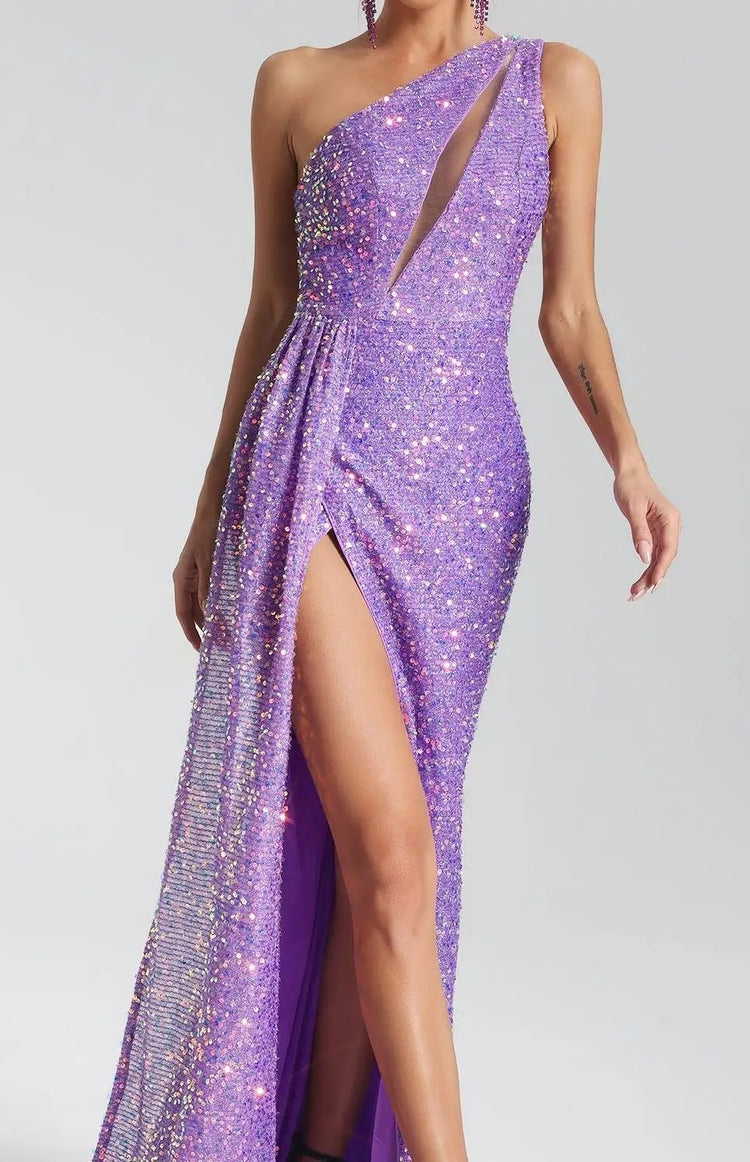 Perle Sequined Long Dress Winteres