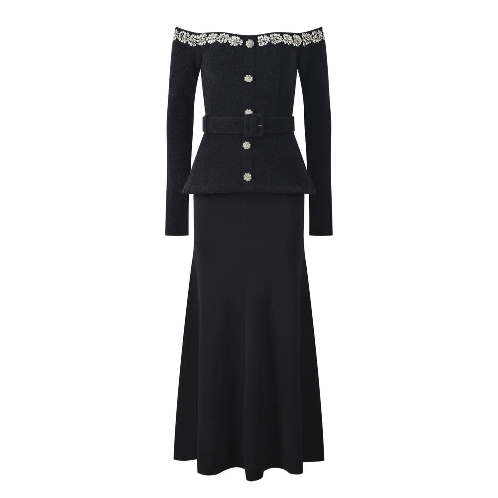 Milly Larett Knit Midi Dress Winteres