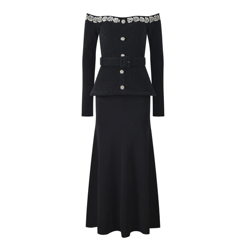 Milly Larett Knit Midi Dress Winteres