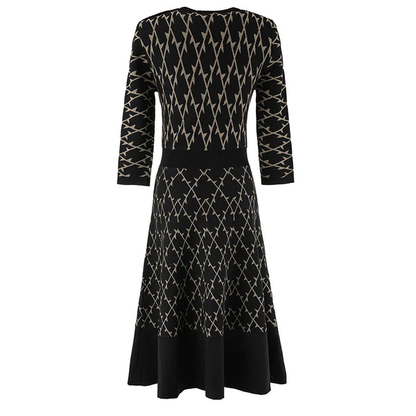 Astrid Button Knit Midi Dress Winteres