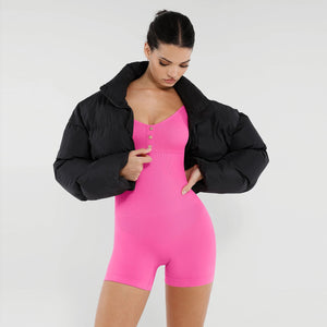 Seamless Sleeveless Yoga Jumpsuit Winteres