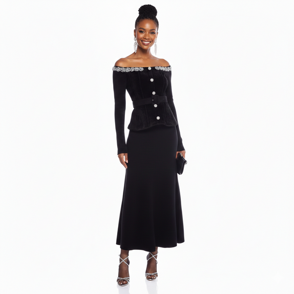 Milly Larett Knit Midi Dress Winteres