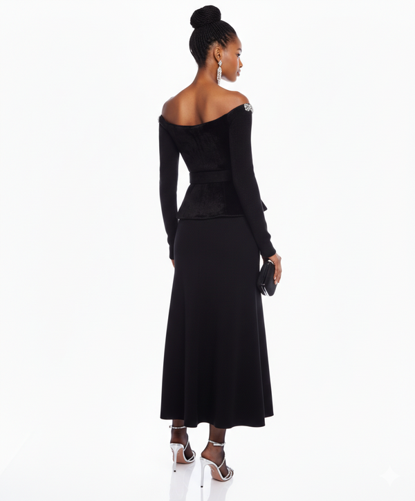 Milly Larett Knit Midi Dress Winteres