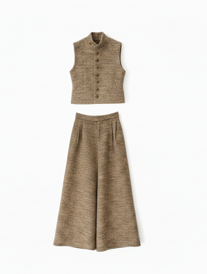 Refined Ribbon Knit Set Winteres