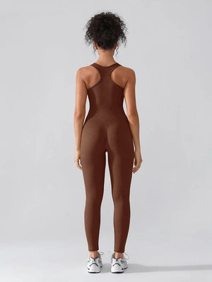 Zip-Up Shaping Sports Suit Winteres