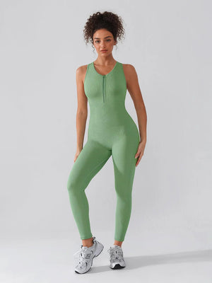 Zip-Up Shaping Sports Suit Winteres