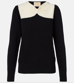 Big Bow Knit Pullover Sweater Winteres