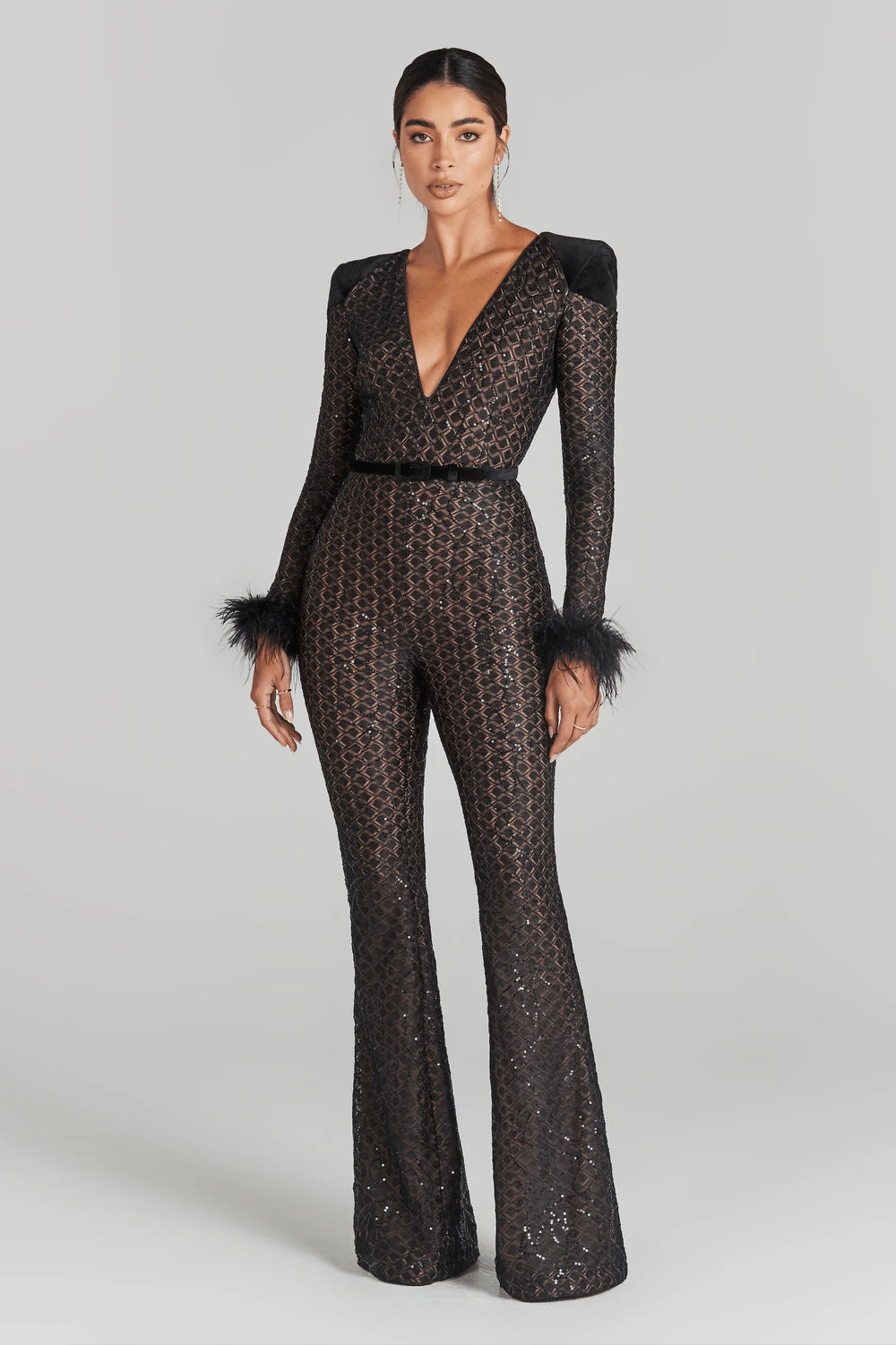 Alina Belted Jumpsuit Winteres