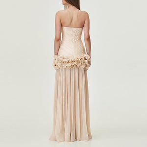Jara Strapless Long Dress Winteres