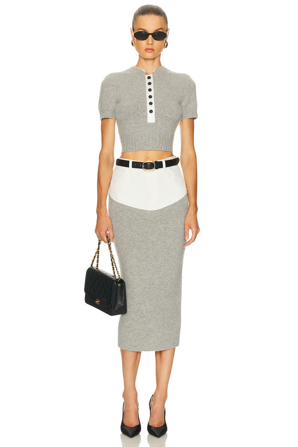 The Mosaic Knit Midi Set Winteres