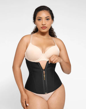 Lacing-Up Latex Waist Slimmer Winteres