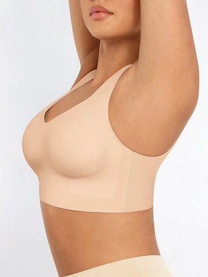Seamless V-Neck Bra Tank Winteres