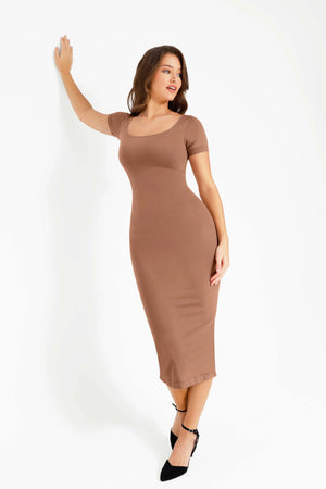 Slim Fit Shapewear Dress Winteres