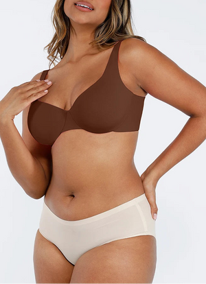 V-Neck Underwired Push-Up Bra Winteres