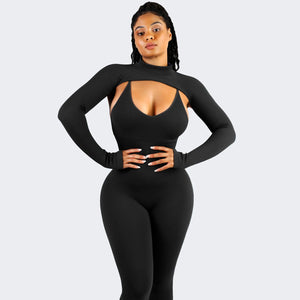 Seamless Tummy-Control Jumpsuit Winteres